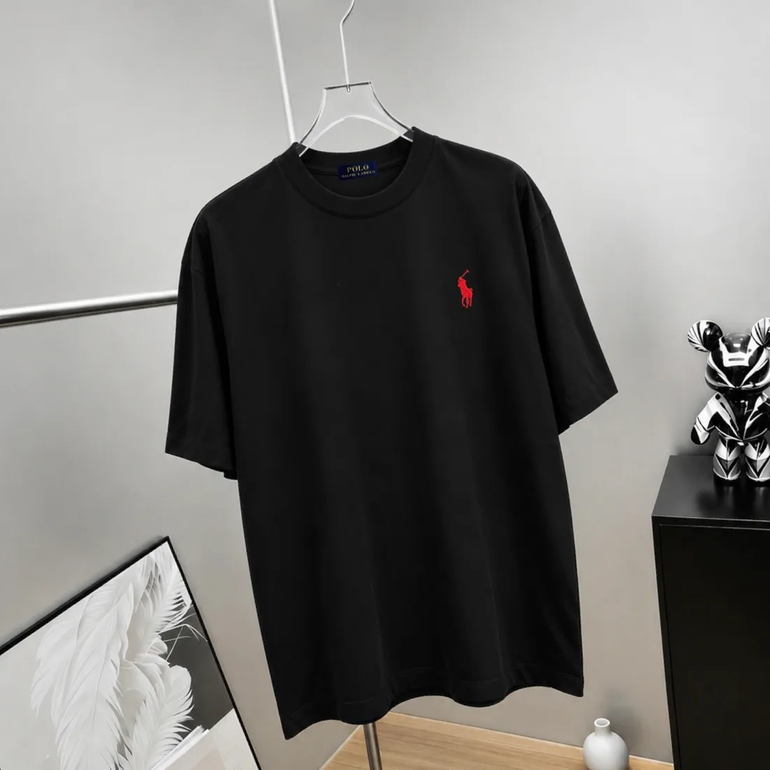 Ralph*Lauren* Hot Sale · g 《 》 tee ， Same Style ， : Black White Coffee Brown Size：S（90-130 ） M（125-150 ） L（135-165 ） XL（160-190 ） XXL（185 ）